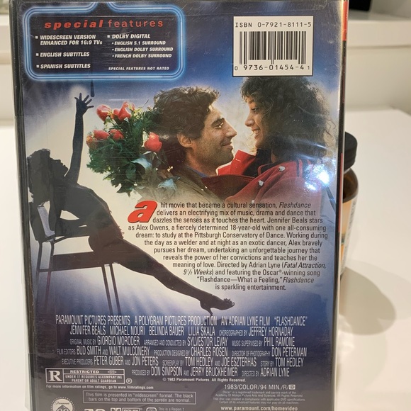 Flash Dance DVD widescreen - Picture 2 of 2